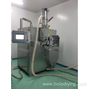 Lyophilized royal jelly powder roller compactor granulator